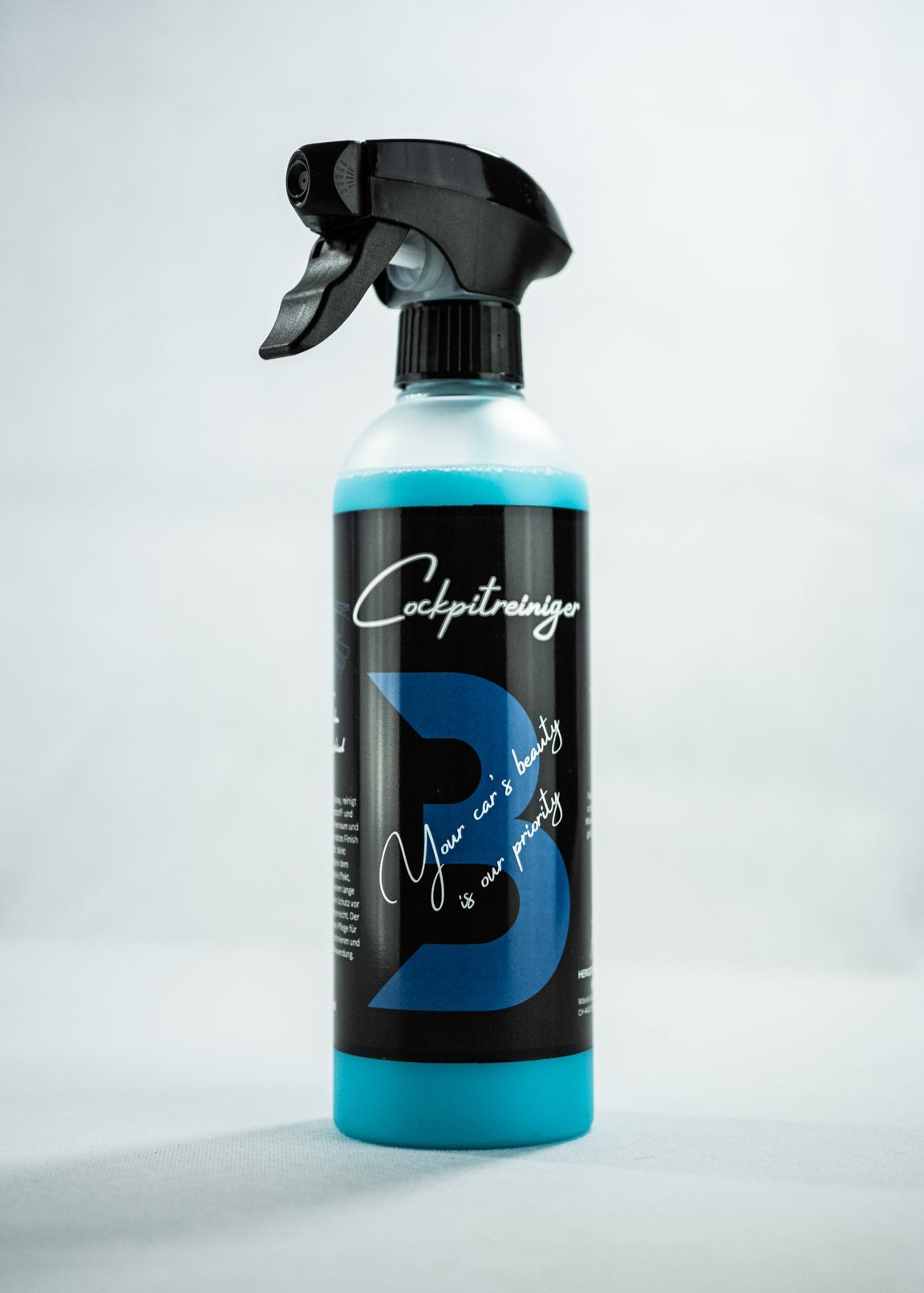 BERCE Cockpitreiniger 500 ml– Seidenmattes Finish & Anti-Statik-Effekt - Berce
